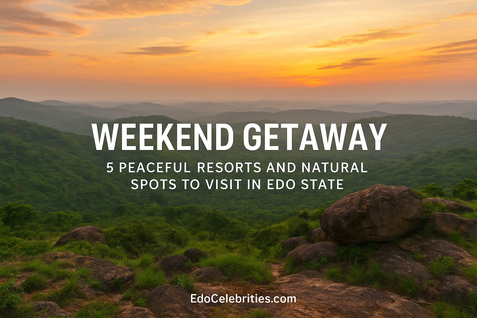 Weekend Getaway: 5 Peaceful Resorts and Natural Spots to Visit in Edo State