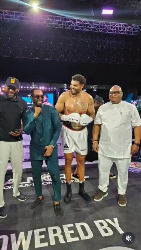 Edo Pride, Edo Power! Boxer Ema Odiase Scores Big Win as Crown Prince of Benin Hails Him
