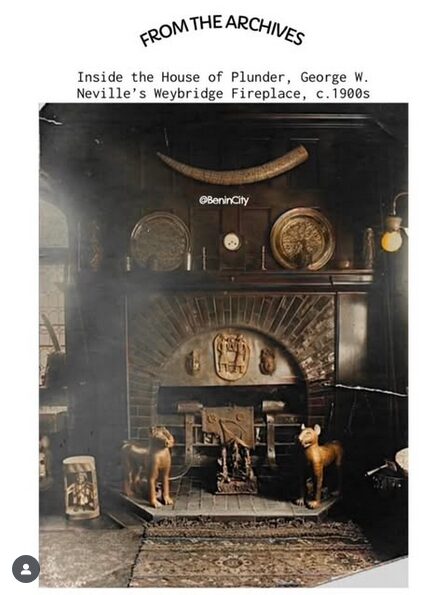 Inside the House of Plunder: George W. Neville’s Weybridge Fireplace, c. 1900s