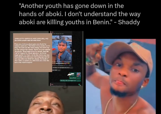 Tension in Benin as Young Man Reportedly Killed by “Aboki” — Shaddy Cries Out