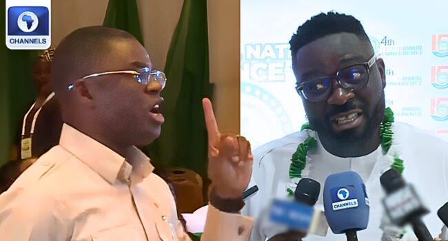 VIDEO: Shaibu, Omobayo Clash Over Who Represents Edo At Former Deputy Governors’ Forum