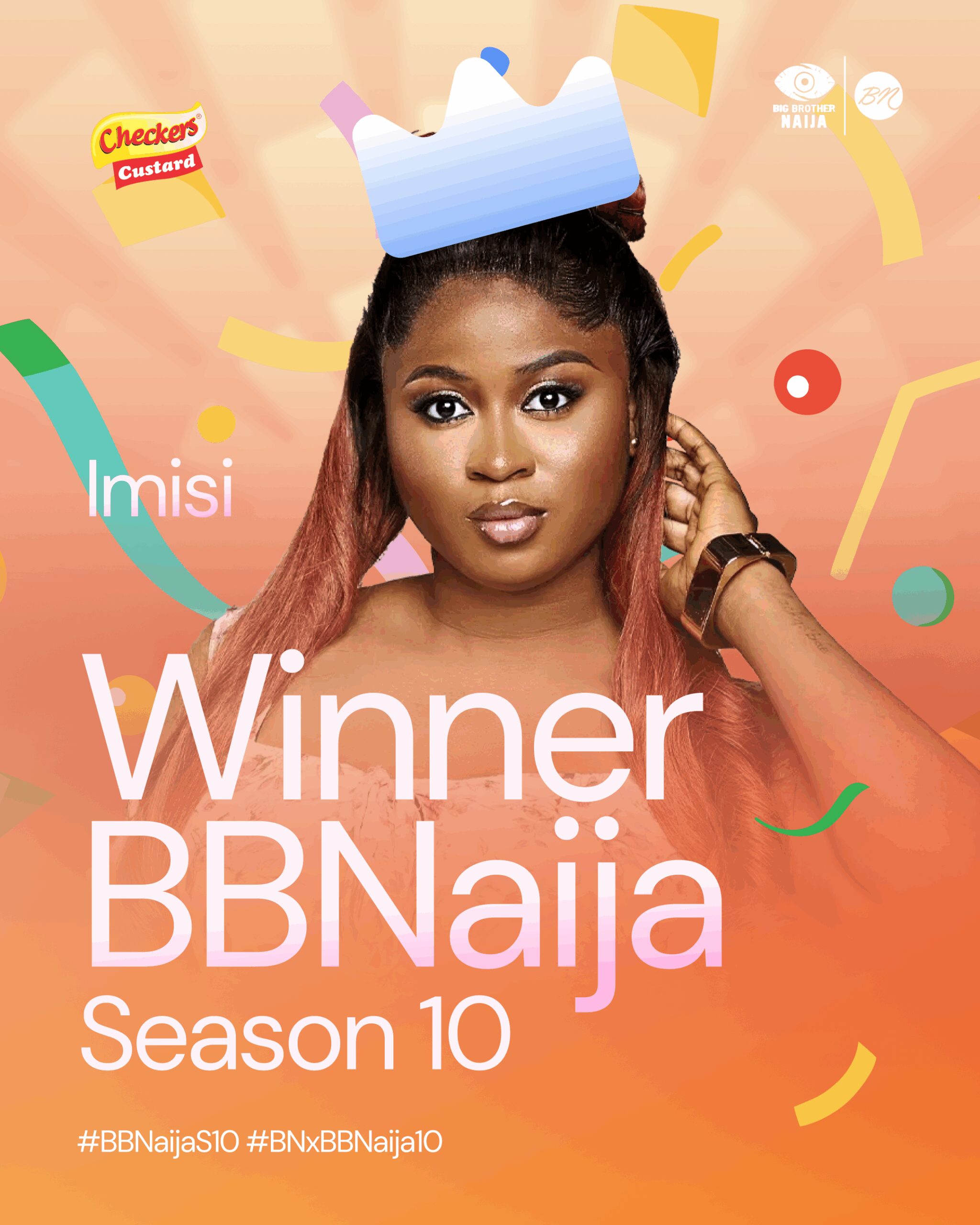 Imisi Wins Big Brother Naija Season 10 in a Thrilling Grand Finale!