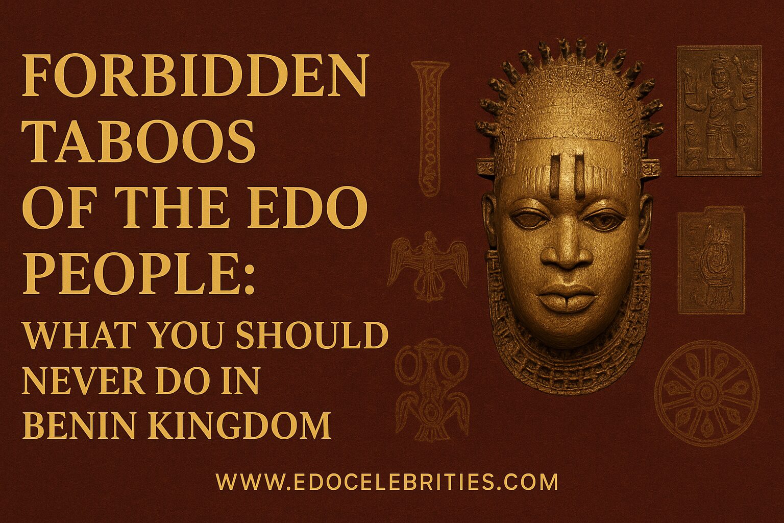 Why Edo People Don’t Joke with Ancestral Blessings: The Power of the Shrine and the Ovia Festival