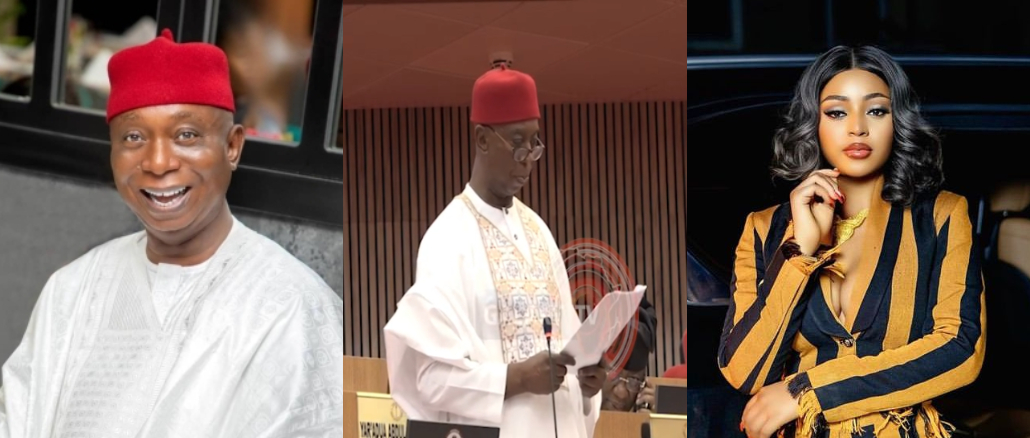 Ned Nwoko Spotted in National Assembly Amid Marital Crisis With Regina Daniels, Netizens React