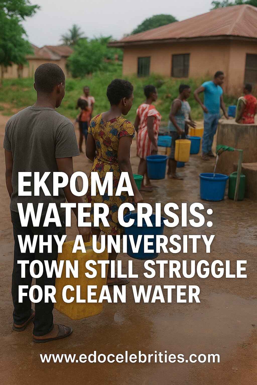 Ekpoma Water Crisis: Why a University Town Still Struggles for Clean Water