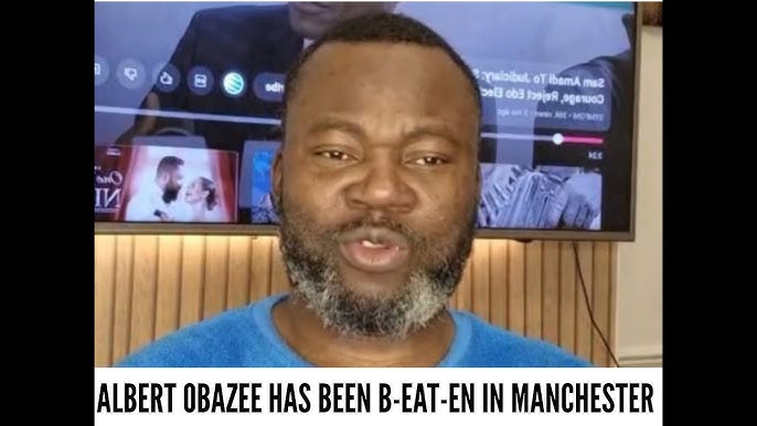 The Moment Albert Obazee Appeared to Receive a Resounding Slap During Live Video