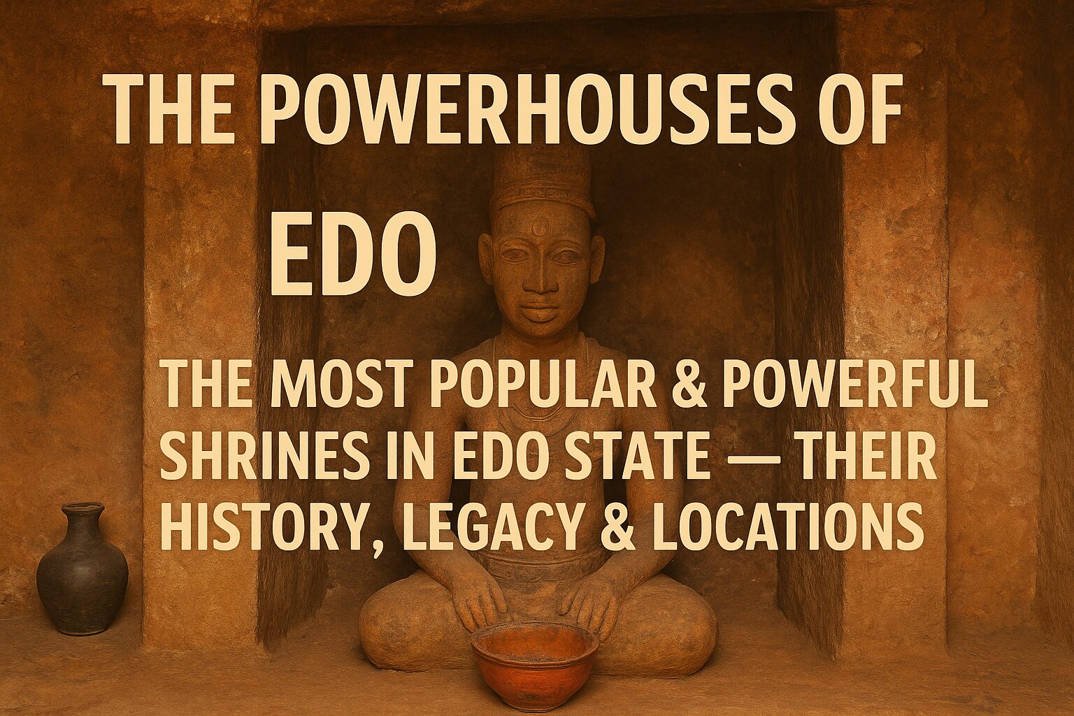 THE POWERHOUSES OF EDO: The Most Popular & Powerful Shrines in Edo State — Their History, Legacy & Locations