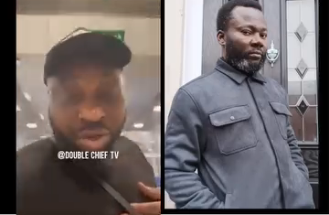 I Am Here for the Case — Albert Will Run”: Double Chief Arrives in Manchester, Fires Fresh Shots at Albert Obazee and Obaseki