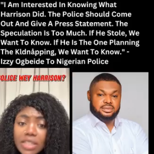 “We Deserve the Truth”: Izzy Ogbeide Calls on Police to Speak on Harrison’s Case