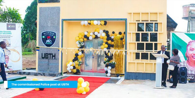 Insecurity: Edo CP commissions ultra modern police post at UBTH