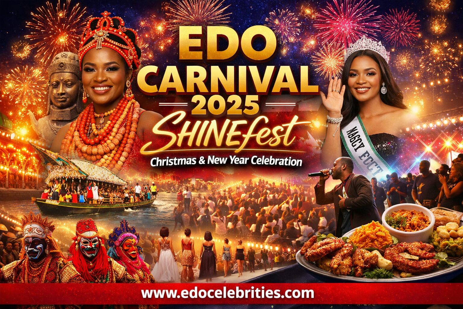 Ultimate Guide to Celebrating Christmas & New Year at Edo Carnival 2025 (SHINEfest)