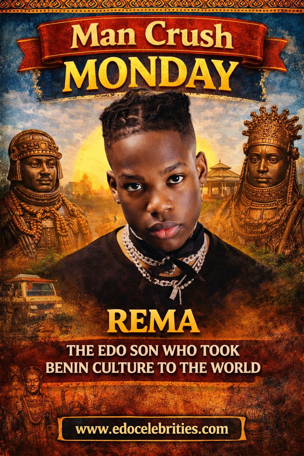 Man Crush Monday: Rema — The Edo Son Who Took Benin Culture to the World