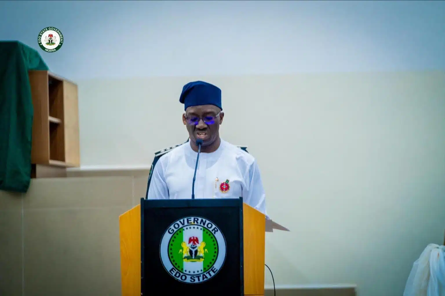 Okpebholo Sacks New Edo Line MD