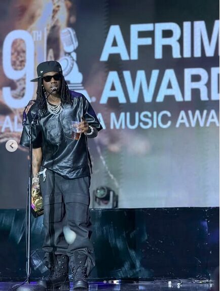 Rema bagged Best African Artiste, Duo or Group in African RnB & Soul, Best male Artist in Western Africa and Artist of the Year awards at the #9thAfrima Award ceremony