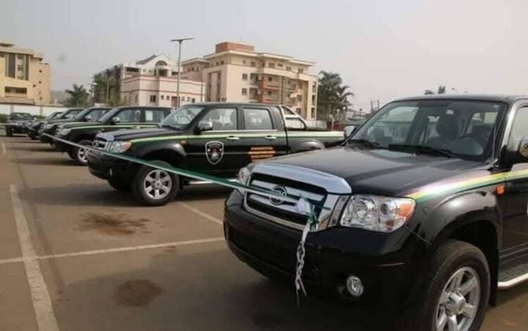 Okpebholo scales up Edo Central security with 10 new patrol vehicles