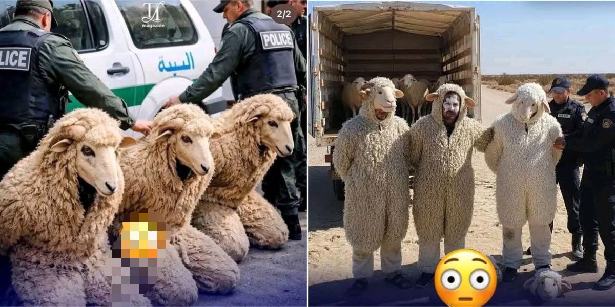 Men Arrested In Algeria After Attempting To Enter Spain Disguised As Sheep