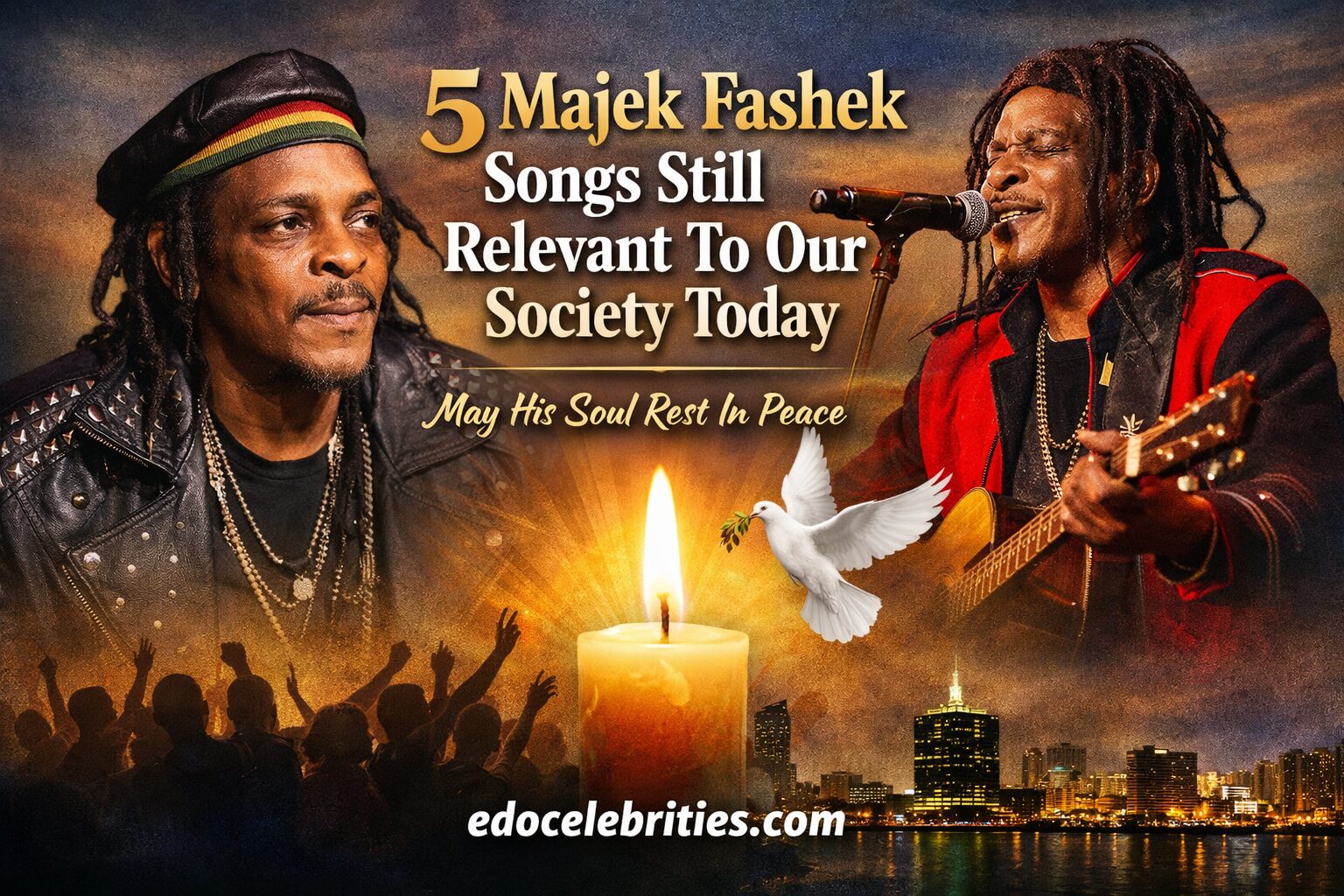 Five Majek Fashek Songs Still Relevant to Our Society Today