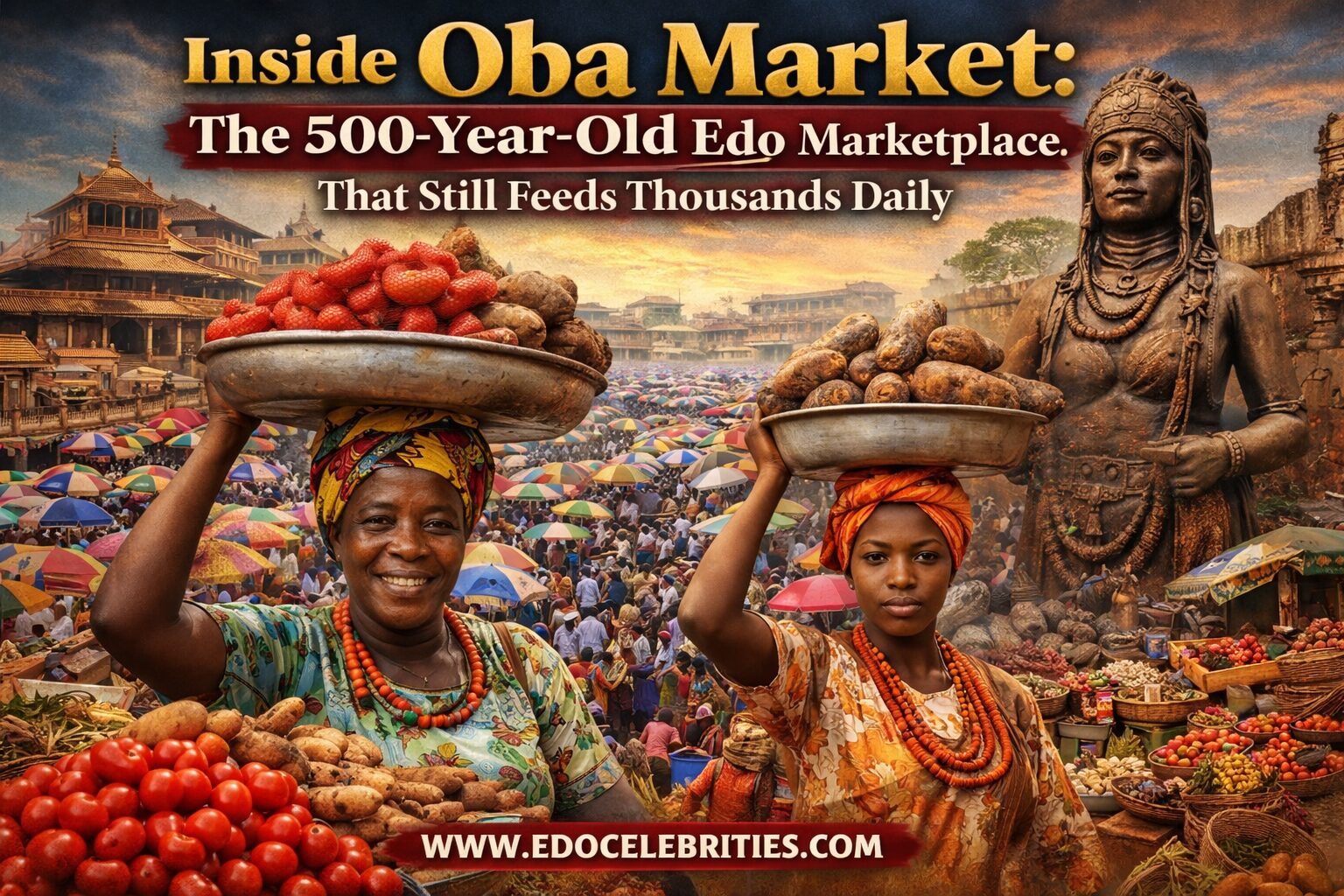 Inside Oba Market: The 500-Year-Old Edo Marketplace That Still Feeds Thousands Daily