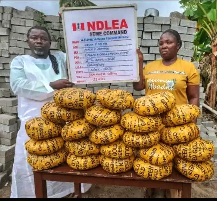 NDLEA Arrests Pastor, Wife With Drugs Hidden In Vehicle