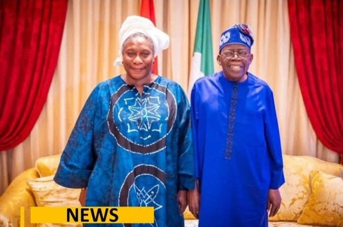 Iyabo Obasanjo Visits President Bola Tinubu In Lagos