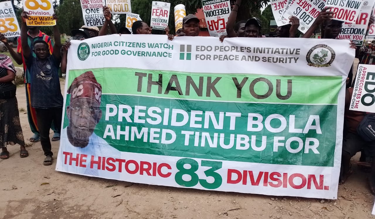 Group Commends Tinubu Over Establishment of 83 Army Division in Benin
