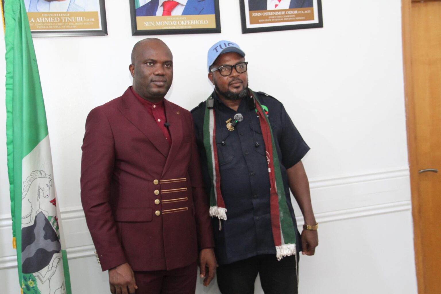 TUC, ASCSN Commend Okpebholo Over Odior’s Appointment as EIRS Chairman