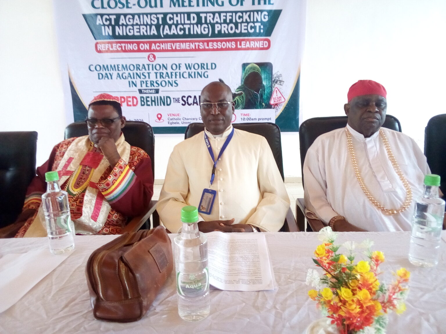 Uromi JDPCI calls for sustained stakeholders collaboration to end child trafficking